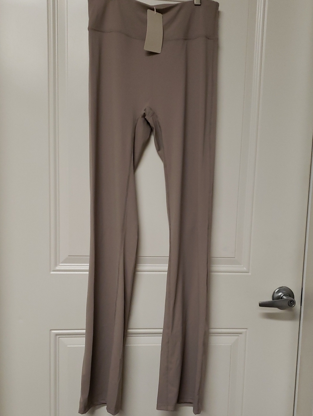 NWT Musera Sport High Waisted Leggings In Taupe, XL